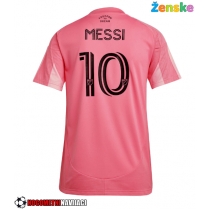 Ženske Nogometnih dresov Inter Miami Lionel Messi #10 Domači 2025-26 Kratki rokavi